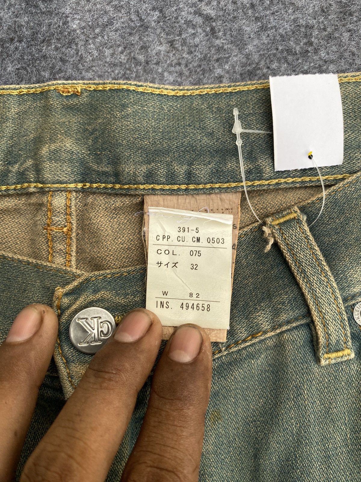 Calvin Klein × If Six Was Nine Vintage calvin Klein straight cut denim Size US 32 / EU 48 - 10 Thumbnail
