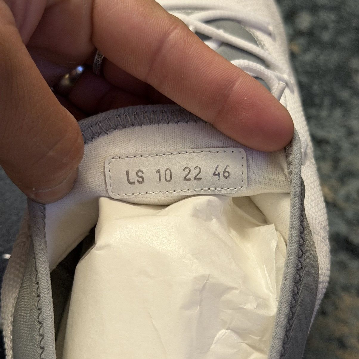 Dior Dior B25 Low Top Gray Neoprene Sneakers Size 46 (13US) Size US 13 / EU 46 - 5 Thumbnail