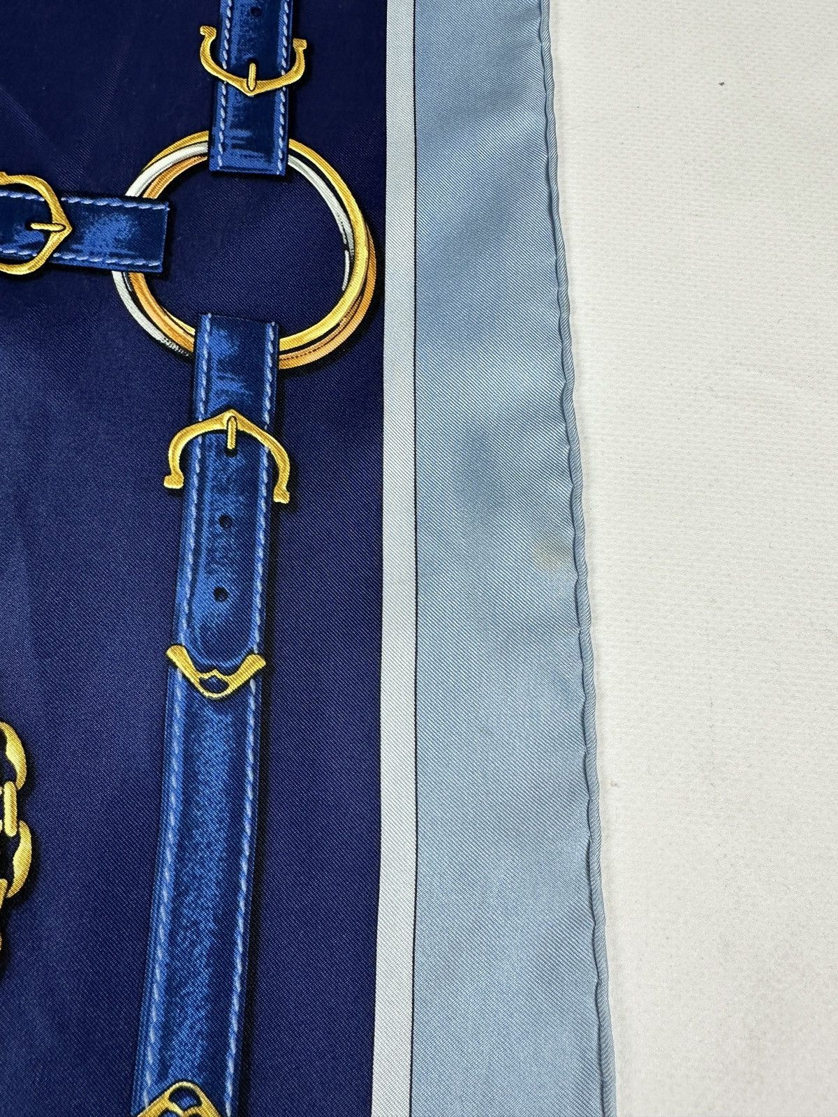 Cartier Vintage Must De Cartier Silk Scarf Size ONE SIZE - 12 Thumbnail