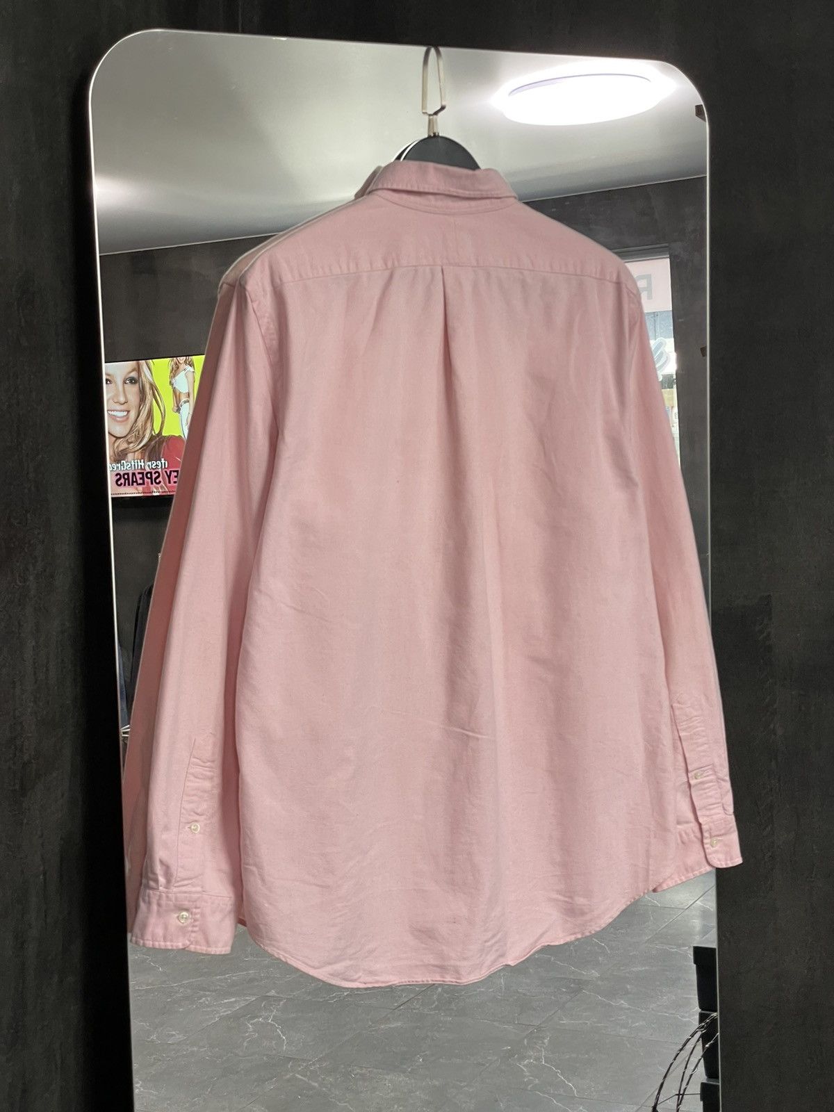 Polo Ralph Lauren men’s shirt from Ralph Lauren Polo line in a soft pink color Size 46L - 8 Thumbnail