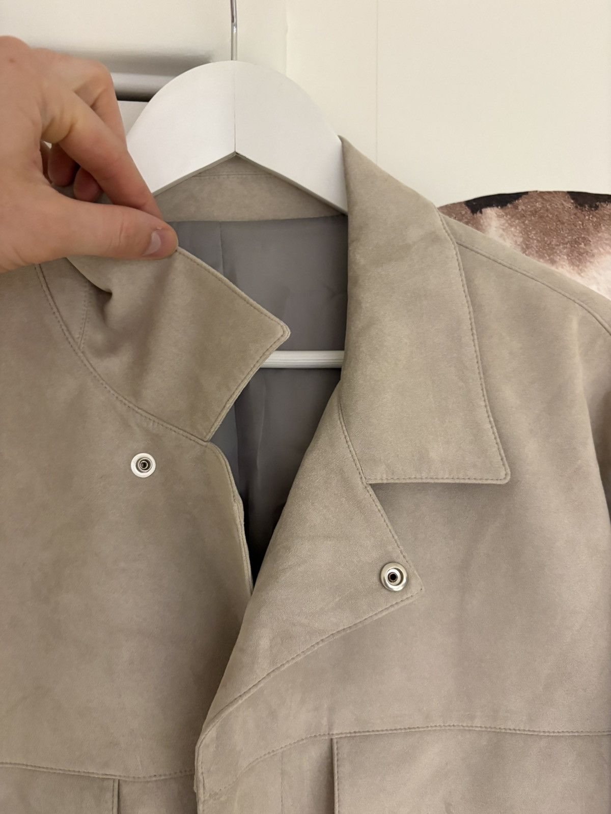 System System Faux-Suede Jacket Size US XL / EU 56 / 4 - 2 Thumbnail