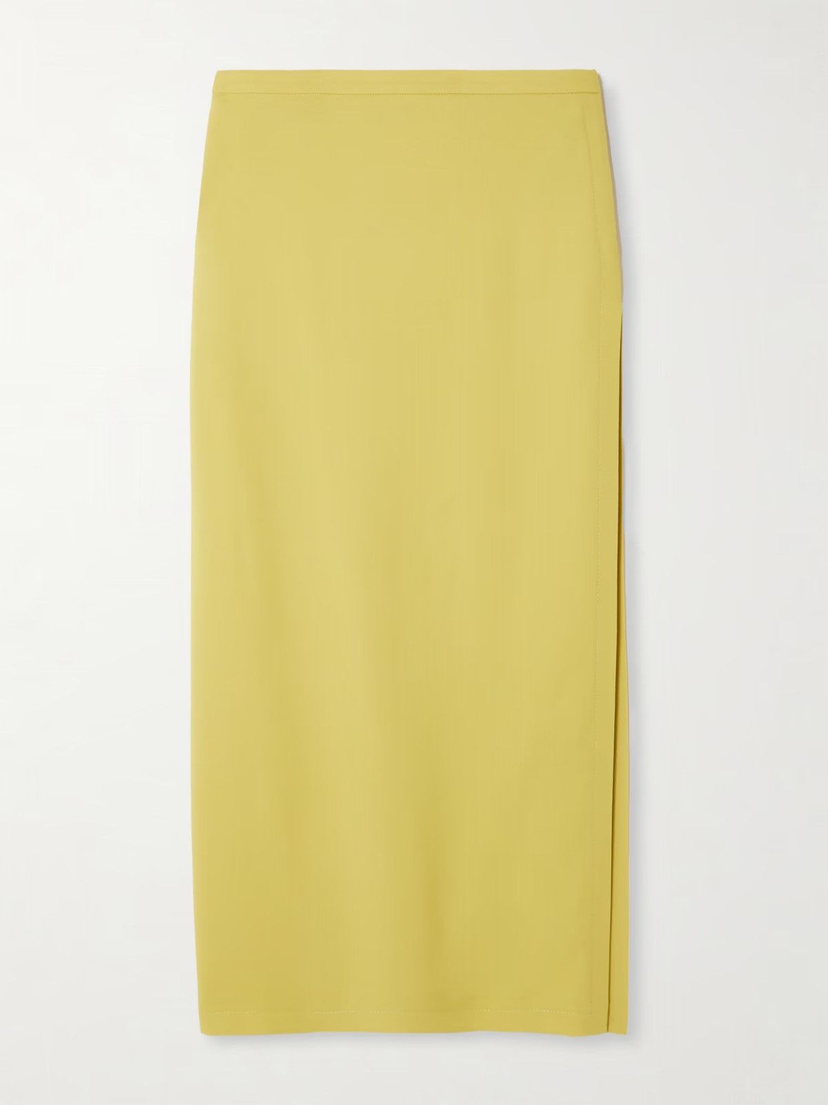 Gucci o1la5ras0526 Mid-length Acetate Blend Sable Skirt in Yellow Size 25" / US 0 / IT 36 - 1 Preview