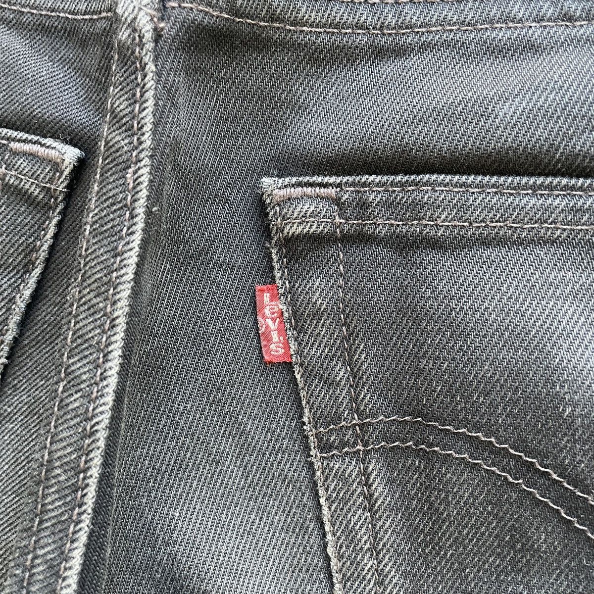 Levi's Vintage Clothing W29💥 Vintage Levi’s 501 Fly Button Black Faded Jeans Pants Size US 29 - 9 Thumbnail