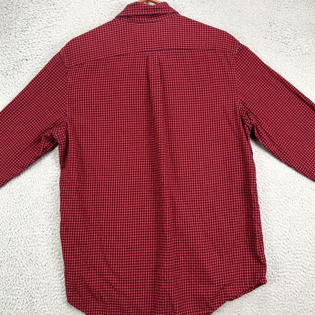 Vineyard Vines Vineyard Vines Shirt Mens Medium Red Gingham Button-Down Flannel Whale Casual Size US M / EU 48-50 / 2 - 3 Thumbnail