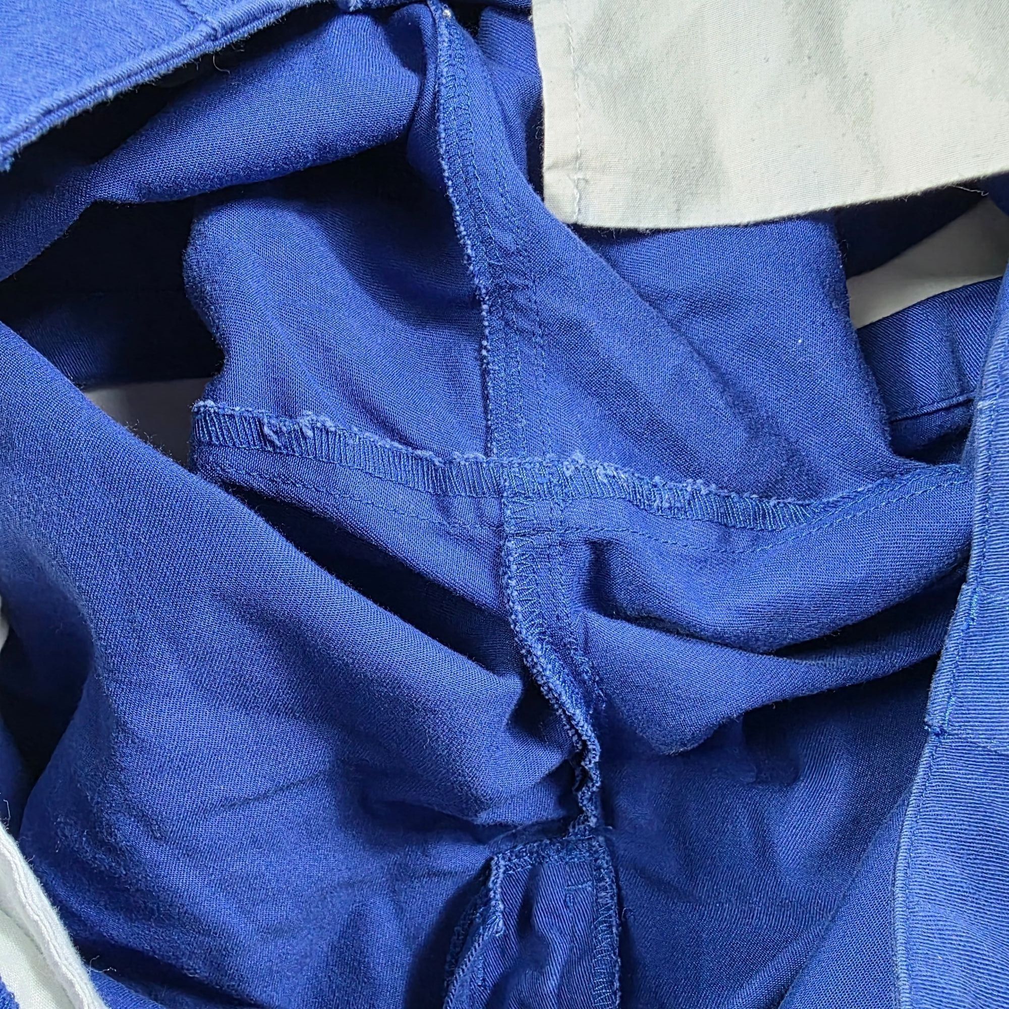 Lauren Ralph Lauren Lauren Ralph Lauren Womens Size 10 Blue Cuffed Shorts Gold B Size 32" / US 10 / IT 46 - 7 Thumbnail