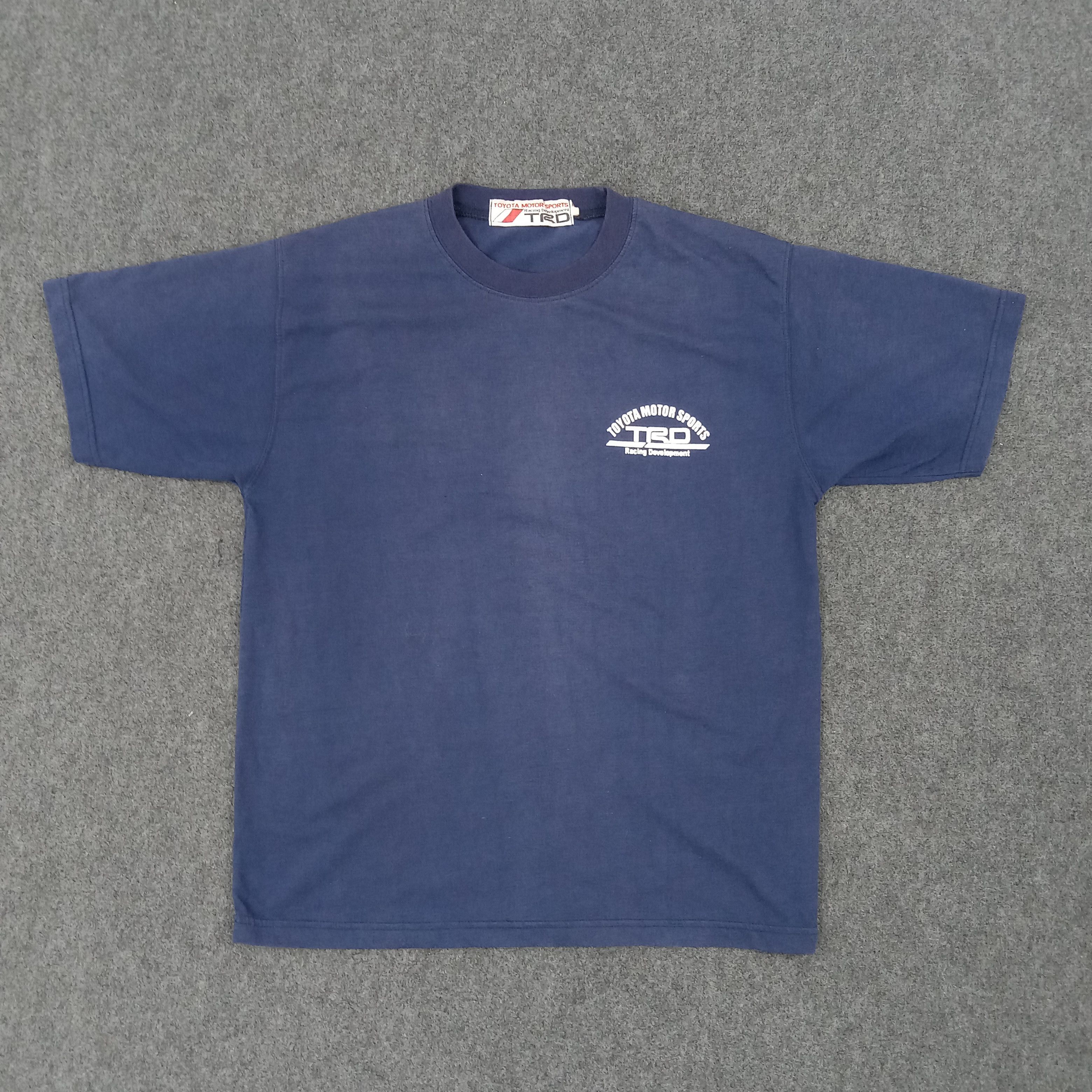 Japanese Brand × Vintage TRD Racing Development Toyota Supra Turbo Tshirt Size US M / EU 48-50 / 2 - 3 Thumbnail