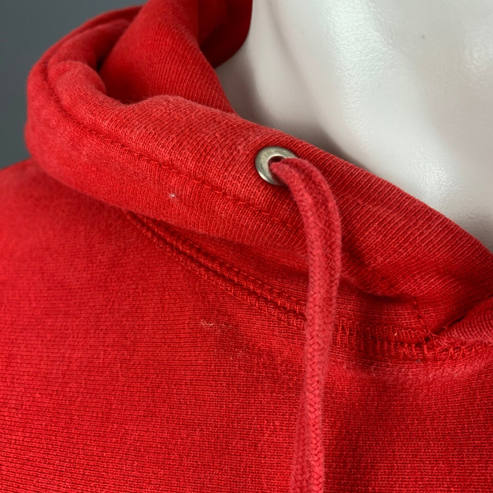 Supreme SUPREME Size M Red Black Cotton Hoodie Sweatshirt Size US M / EU 48-50 / 2 - 7 Thumbnail