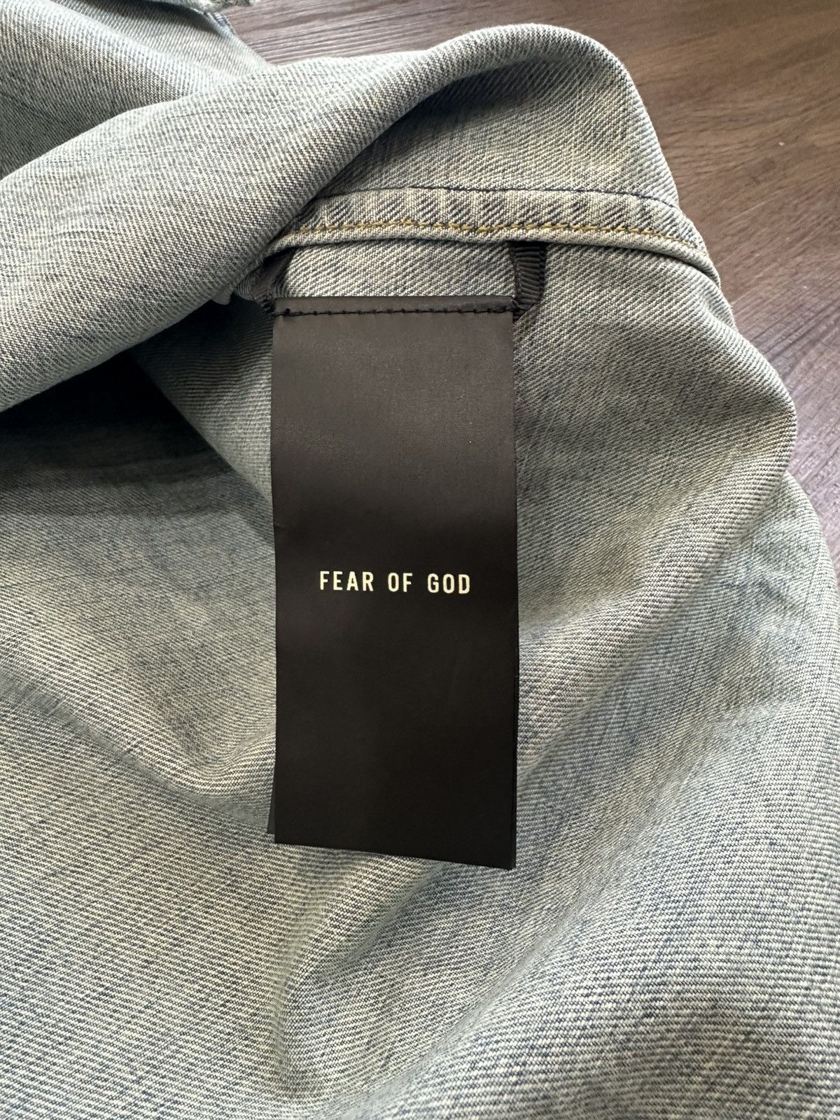 Fear of God Fear of God Eternal Denim Shirt Size US M / EU 48-50 / 2 - 4 Thumbnail