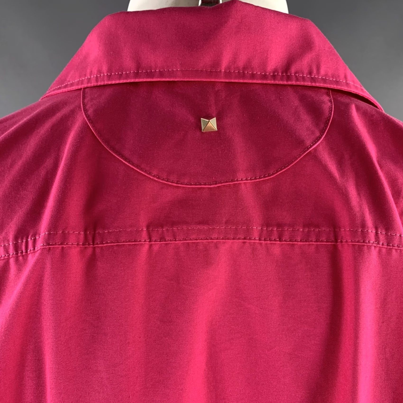Valentino VALENTINO Pink Cotton Hidden Placket Jumpsuit SIZE S Men Adult 33 Inseam Vintage? Size 36R - 6 Thumbnail