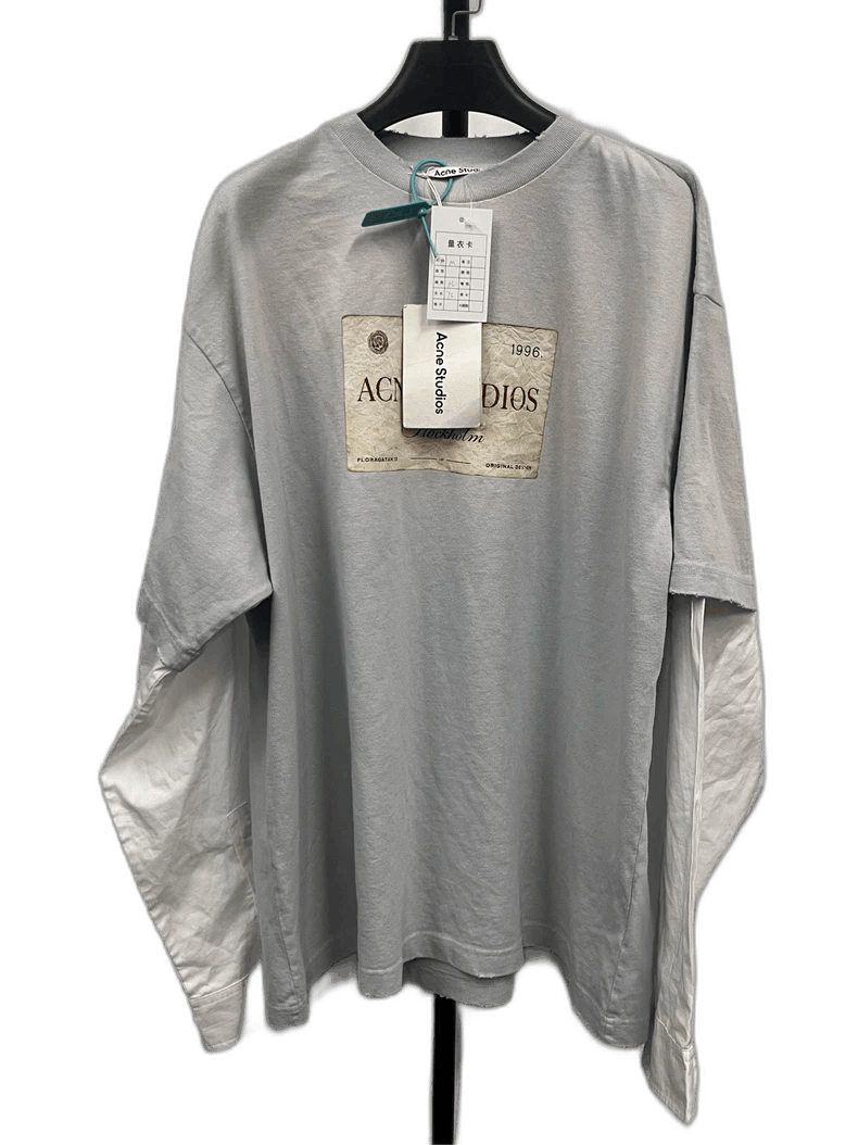 Acne Studios Acne Studios Loose Long Sleeve T-Shirt Size US M / EU 48-50 / 2 - 1 Thumbnail