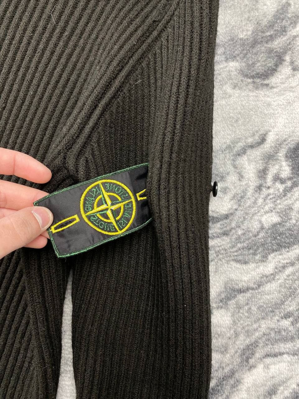 Stone Island Vintage Stone Island 1/4 Zip Knit Ribbed Sweater Men Size S Size US S / EU 44-46 / 1 - 5 Thumbnail