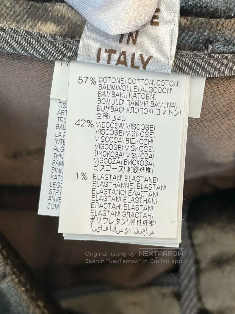 Brunello Cucinelli Brunello Cucinelli Military Green Velvet Casual Trousers Size 26" / US 2 / IT 38 - 3 Thumbnail
