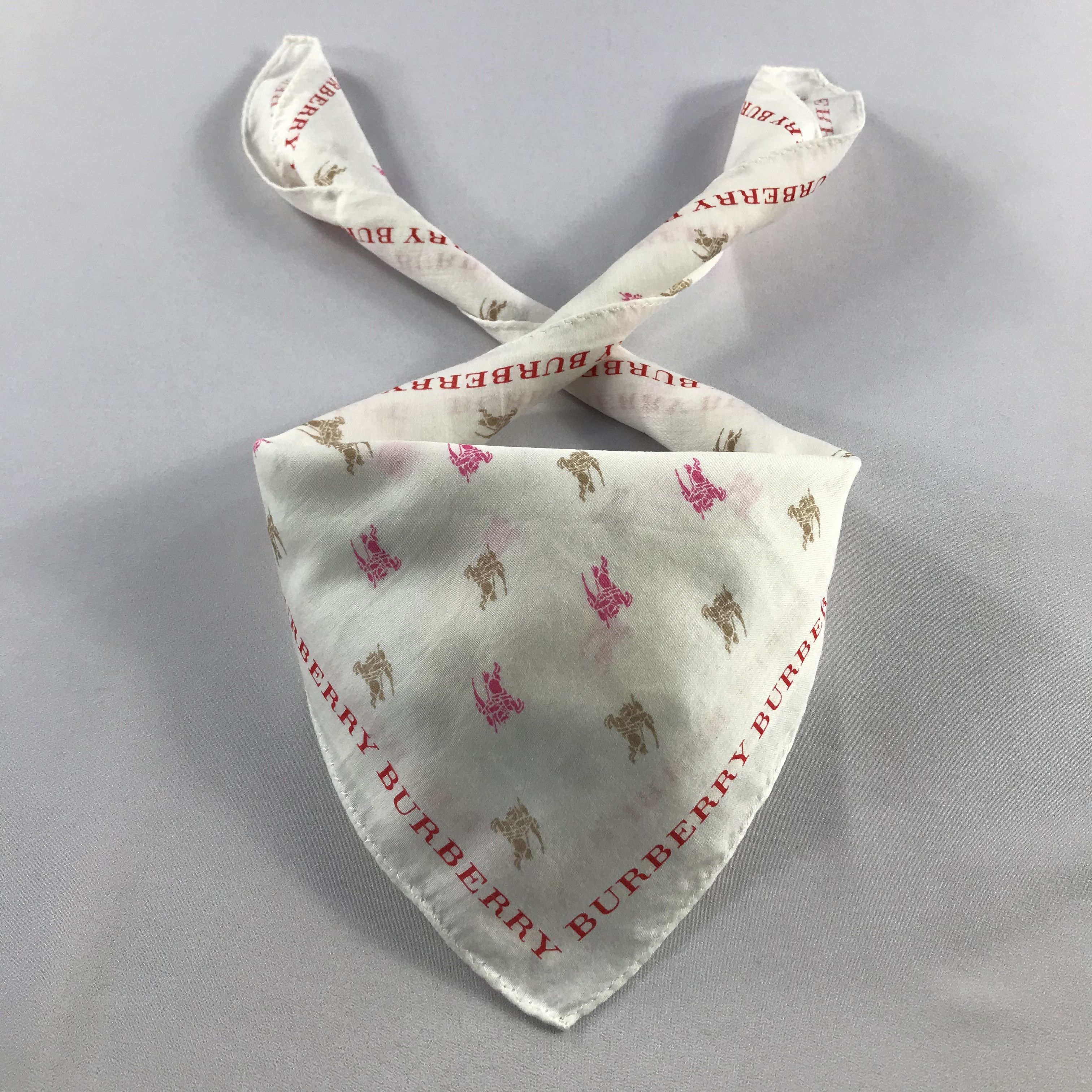Burberry Burberry Handkerchief / Bandana / Neckerchief C715 Size ONE SIZE - 1 Thumbnail