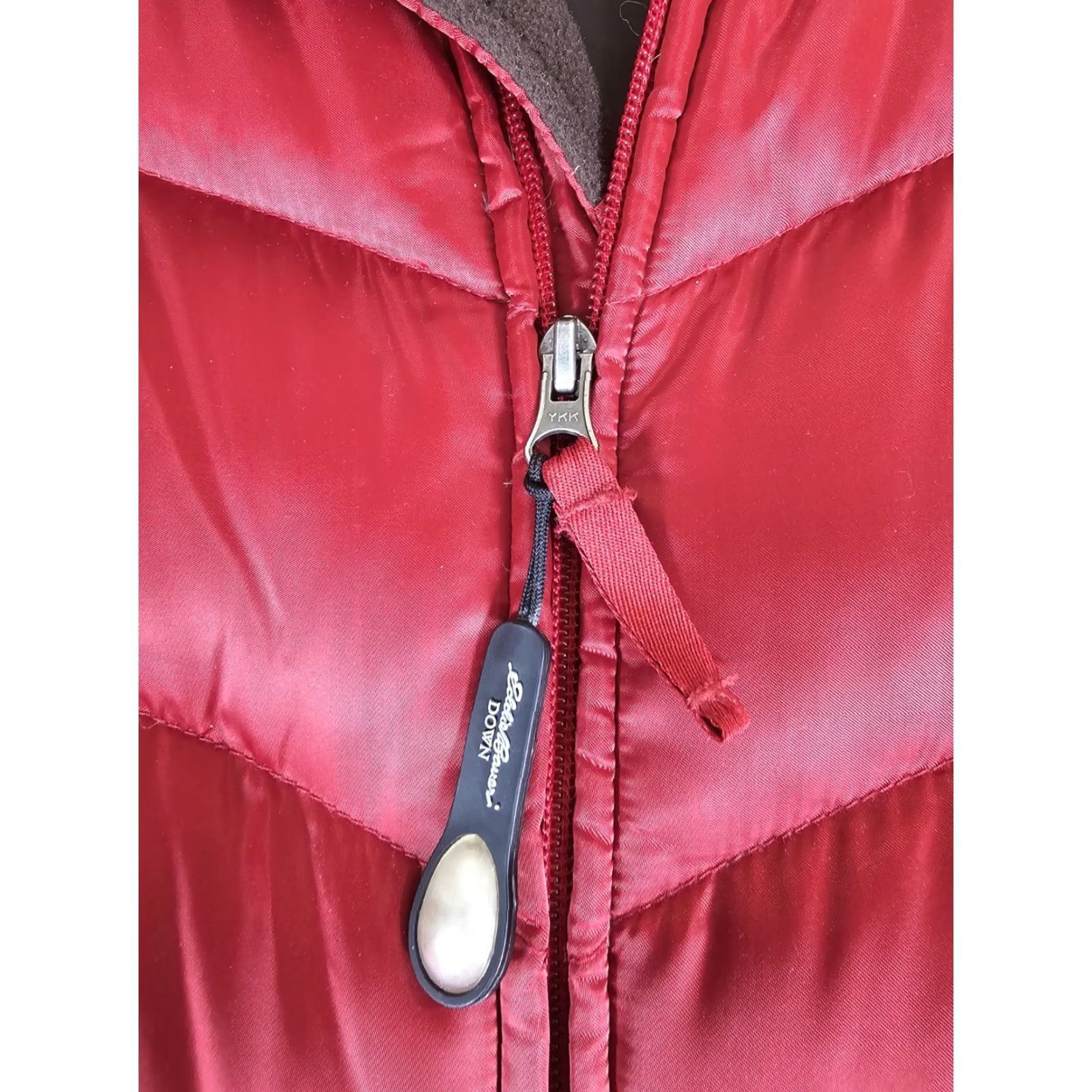 Eddie Bauer Eddie Bauer EB 550 Premium Goose Down Winter Puffer Coat Womens XL Full Zip Red Jacket Size XL / US 12-14 / IT 48-50 - 5 Thumbnail