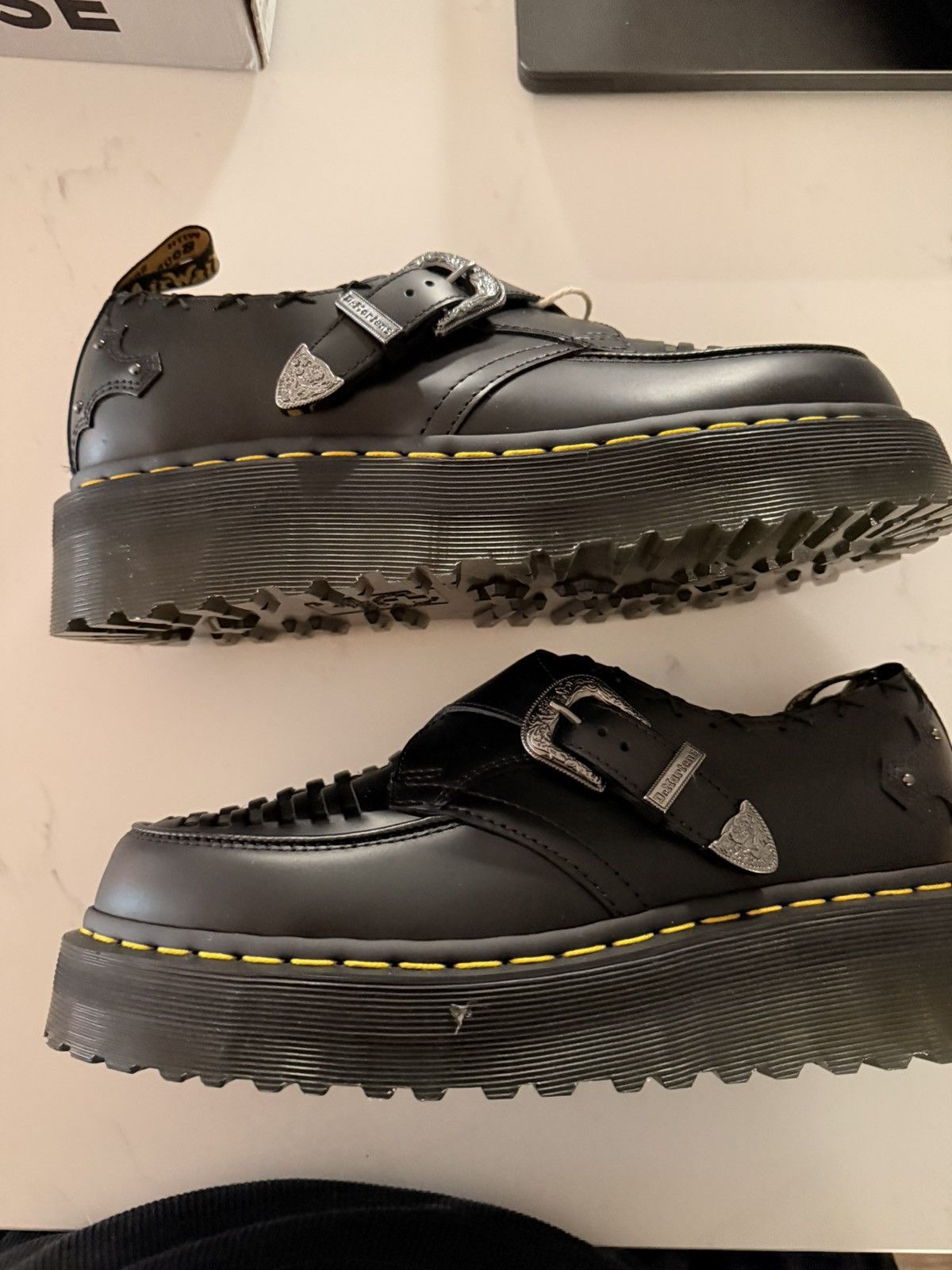 Dr. Martens Dr Martens Quad creeper monk shoes Size US 9 / EU 42 - 2 Thumbnail