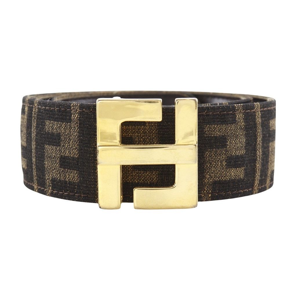 Fendi Fendi Fendi Zucca Nylon Canvas Belt Canvas Belt DUTY FREE for USA Size ONE SIZE - 1 Thumbnail