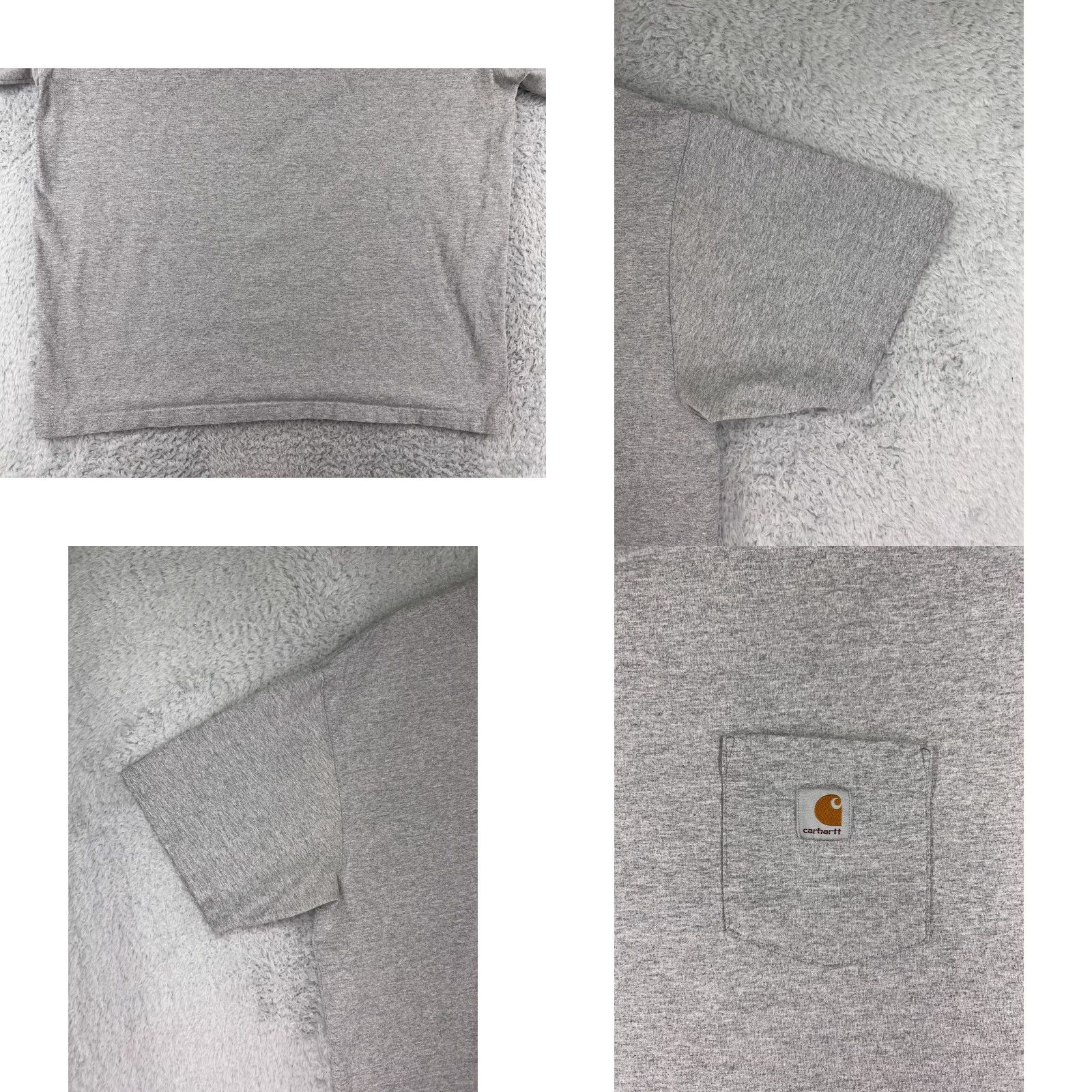 Carhartt Carhartt Shirt Men 2XL Gray Short Sleeve Crew Neck Cotton Blend Size US XXL / EU 58 / 5 - 8 Thumbnail