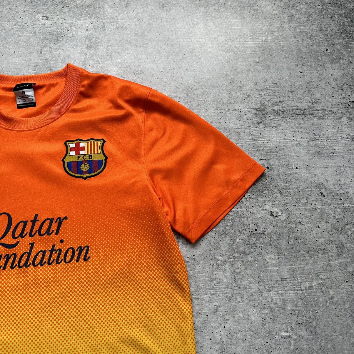Nike Nike Barcelona 2012 Away Football Shirt Soccer Jersey Size US S / EU 44-46 / 1 - 3 Thumbnail