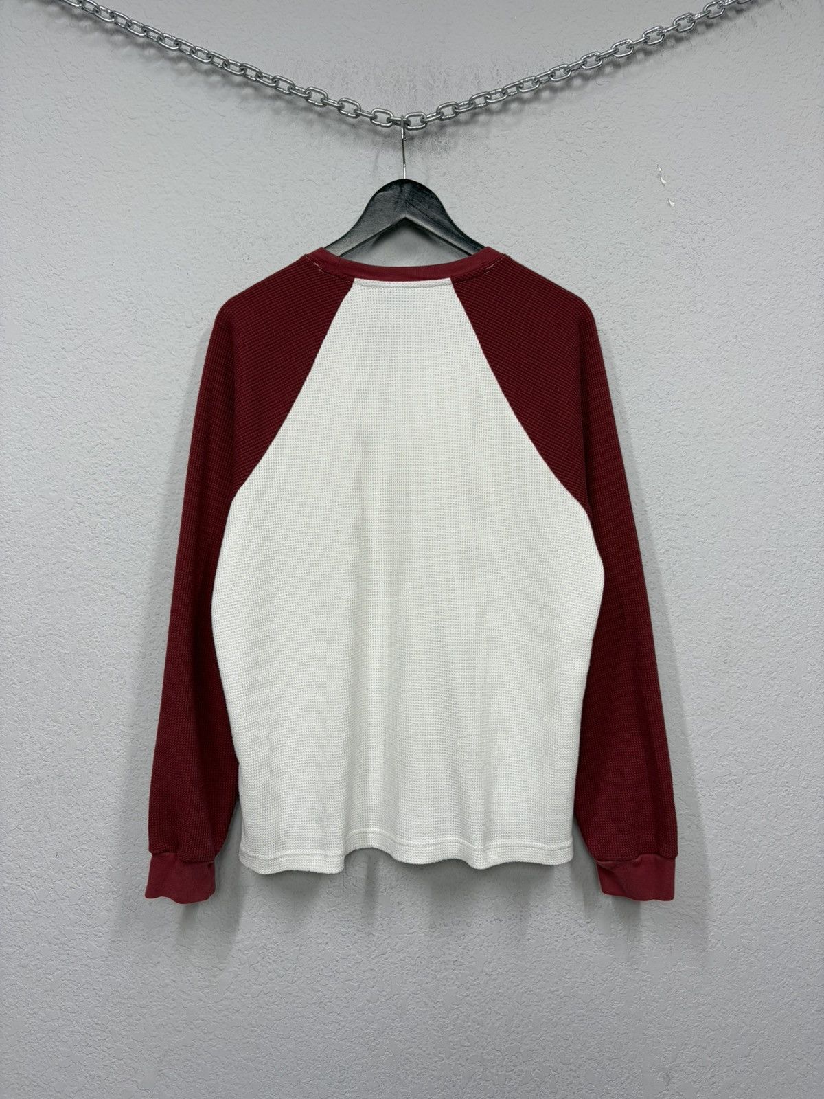 Teddy Fresh Archive Raglan Longsleeve The World Is Fucked Embroidered LG Size US L / EU 52-54 / 3 - 12 Thumbnail