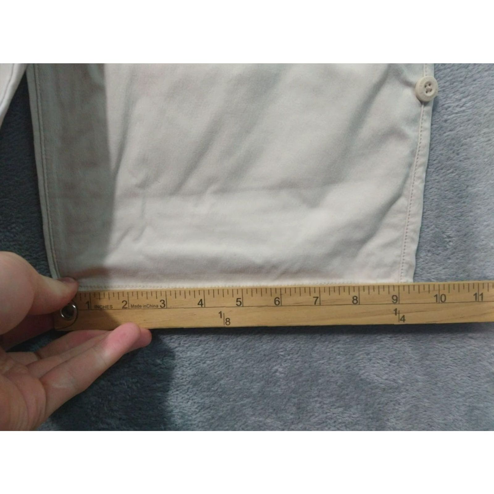 Eddie Bauer Eddie Bauer Pants Womens 16 Beige Travex Crop Roll Up Hiking Stretch Outdoor Cropped Straight Classic Casual Travel Nature 16 Womens Beige Pants Size 38" / US 16 / IT 52 - 6 Thumbnail