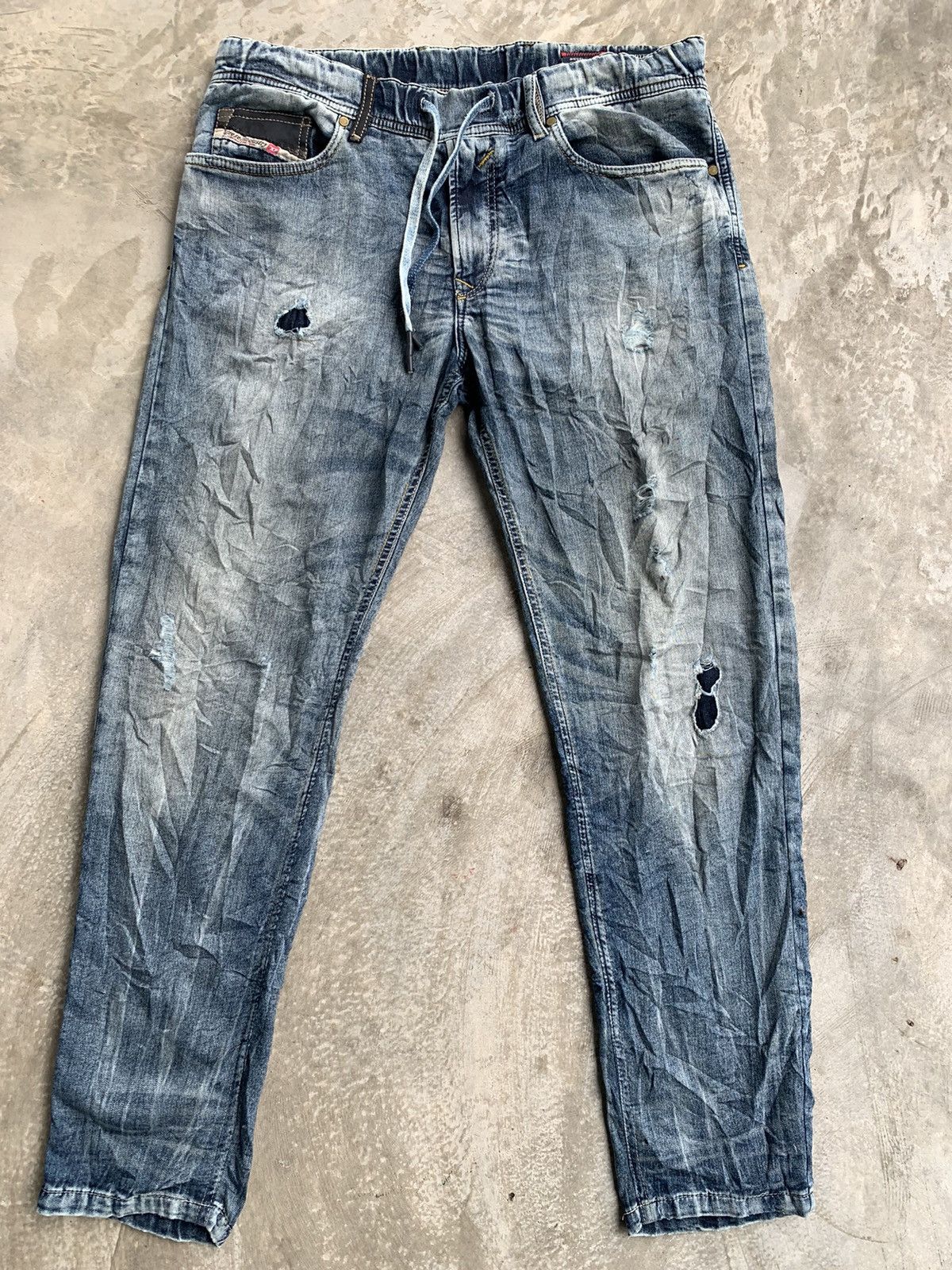 Diesel × If Six Was Nine × Vintage Diesel denim sweat pants Vintage1989 Size US 34 / EU 50 - 1 Thumbnail
