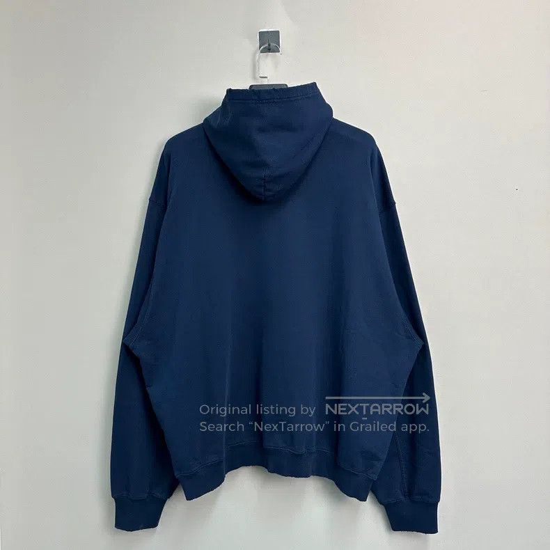 Balenciaga Balenciaga Letter cracked hoodie/M Size US M / EU 48-50 / 2 - 2 Thumbnail