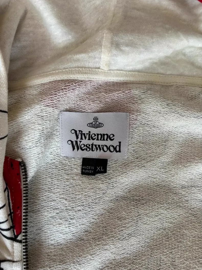 Vivienne Westwood Vivienne Westwood Zip-up sweatshirt, cotton linen material Size US XL / EU 56 / 4 - 5 Thumbnail