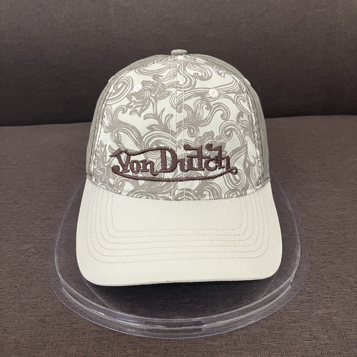 Von Dutch Von Dutch Floral Design Trucker Hat Size ONE SIZE - 1 Thumbnail