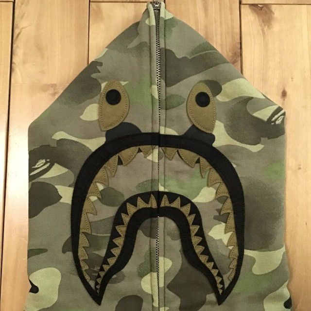 Bape × Undefeated Undefeated × BAPE camo Shark Full Zip Hoodie a bathing ape Size US XL / EU 56 / 4 - 4 Thumbnail