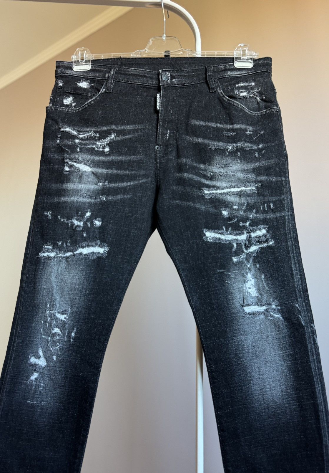Dsquared2 Dsquared2 Distressed Denim Pants Jeans 52 Size US 33 - 3 Thumbnail