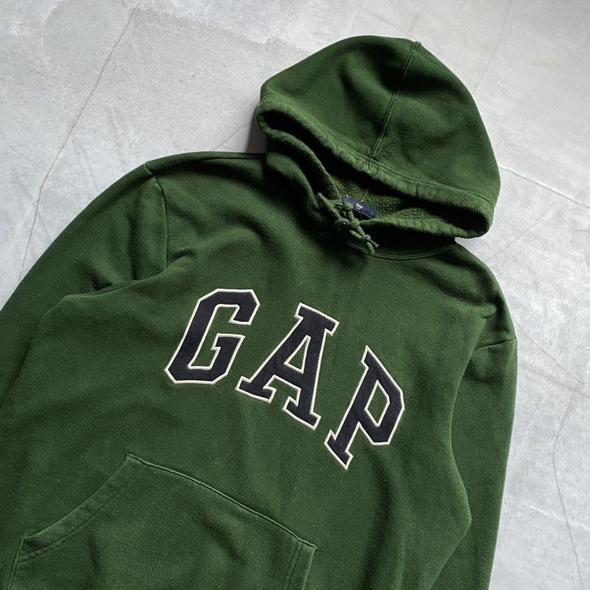Gap × Vintage × Yeezy CRAZY Vintage Y2K baggy yeezy gap spellout zip up hoodie Size US M / EU 48-50 / 2 - 2 Thumbnail