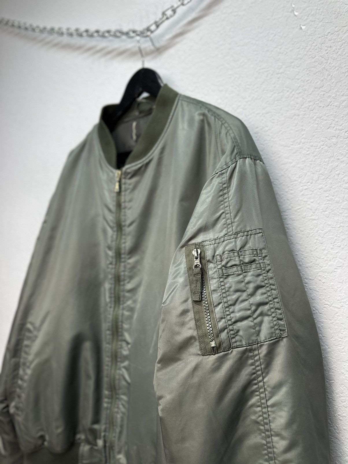 If Six Was Nine Wokr MA-1 bomber jacket LGB oversize vintage y2k TORNADO GOA Size US XXL / EU 58 / 5 - 4 Thumbnail