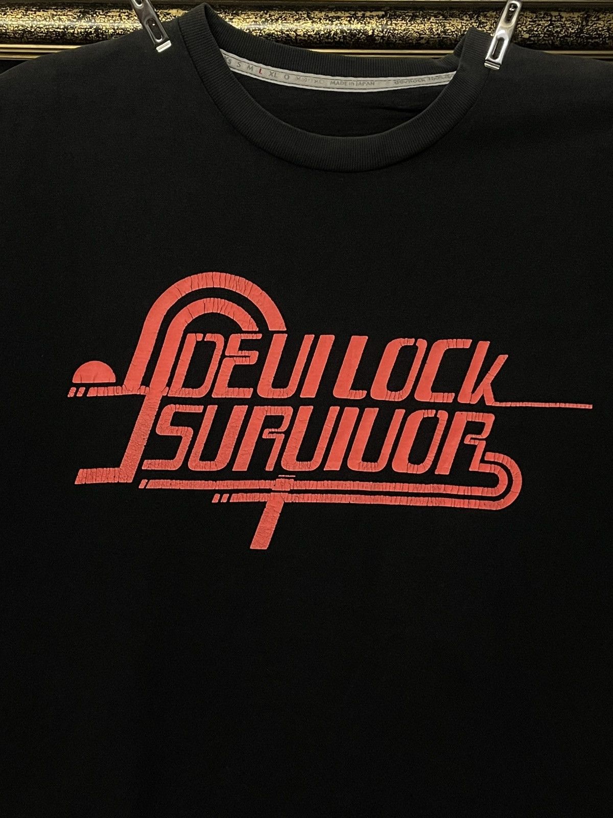 Designer × Japanese Brand × Vintage Vintage Japan Designer Devilock Survivor Sunfaded Tshirt Size US M / EU 48-50 / 2 - 3 Thumbnail
