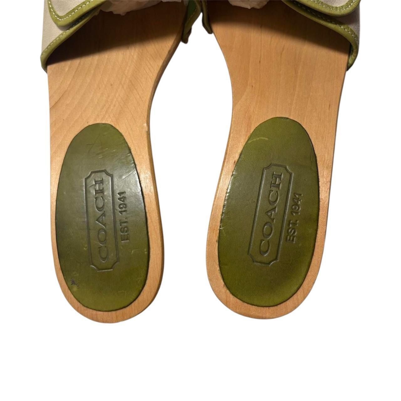 Coach coach wooden heels Size US 6 / IT 36 - 4 Thumbnail