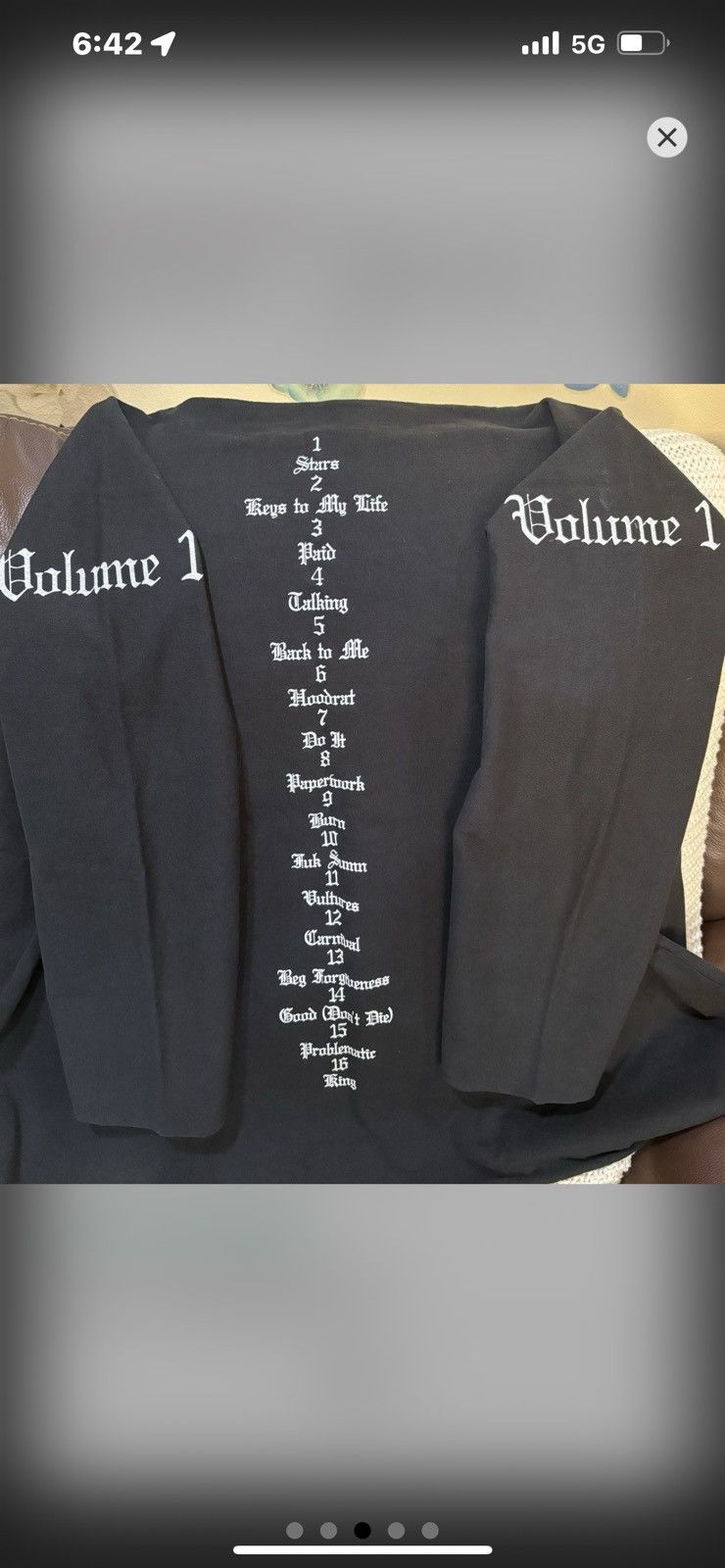 Kanye West Vultures volume 1 size 3 Size US XL / EU 56 / 4 - 2 Thumbnail