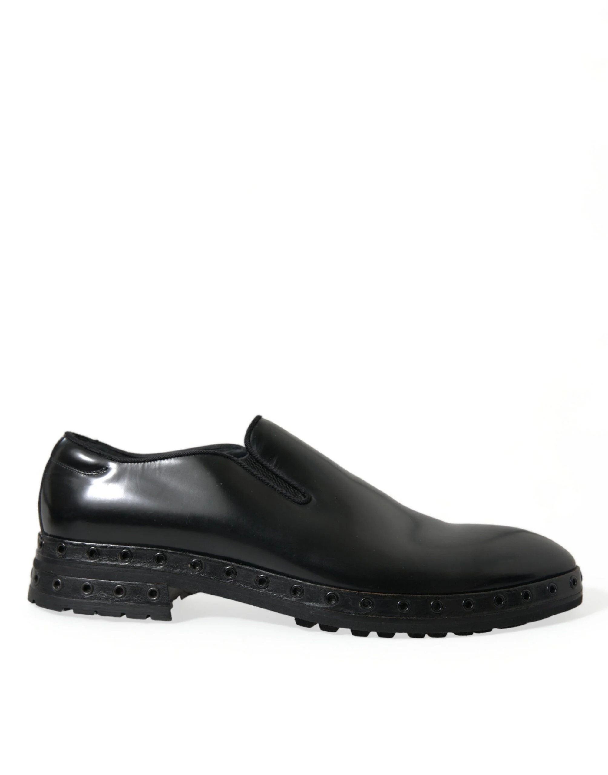 Dolce & Gabbana o1y0125 Loafers in Black Size US 7 / EU 40 - 1 Thumbnail