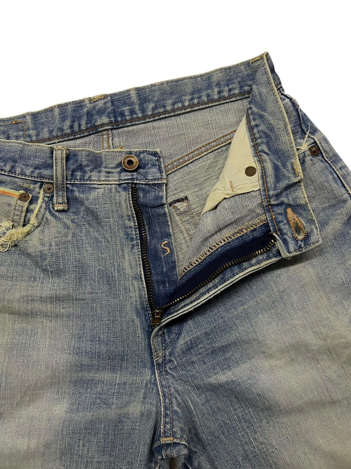Edwin Vintage Edwin 505s Selvedge Denim Japan - Distressed Denim Size US 28 / EU 44 - 10 Thumbnail