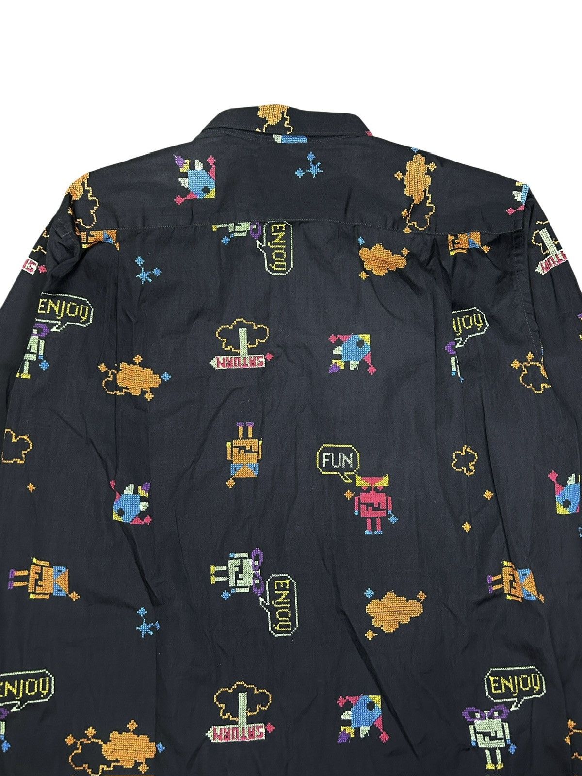 Comme des Garcons Homme Plus F/W 23 Video game Shirt Size US S / EU 44-46 / 1 - 7 Thumbnail