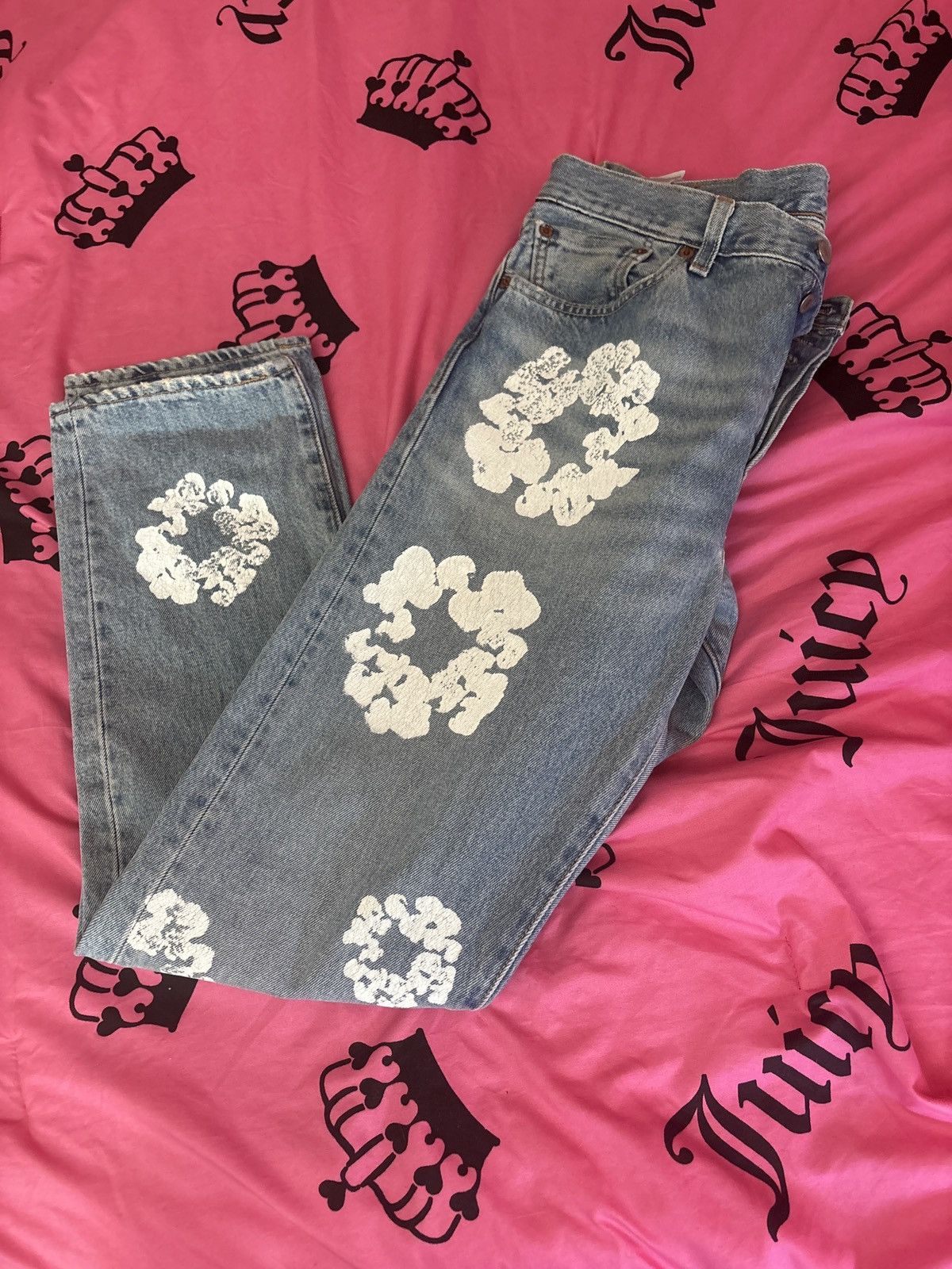 DENIM TEARS denim tear jeans Size US 33 - 8 Thumbnail