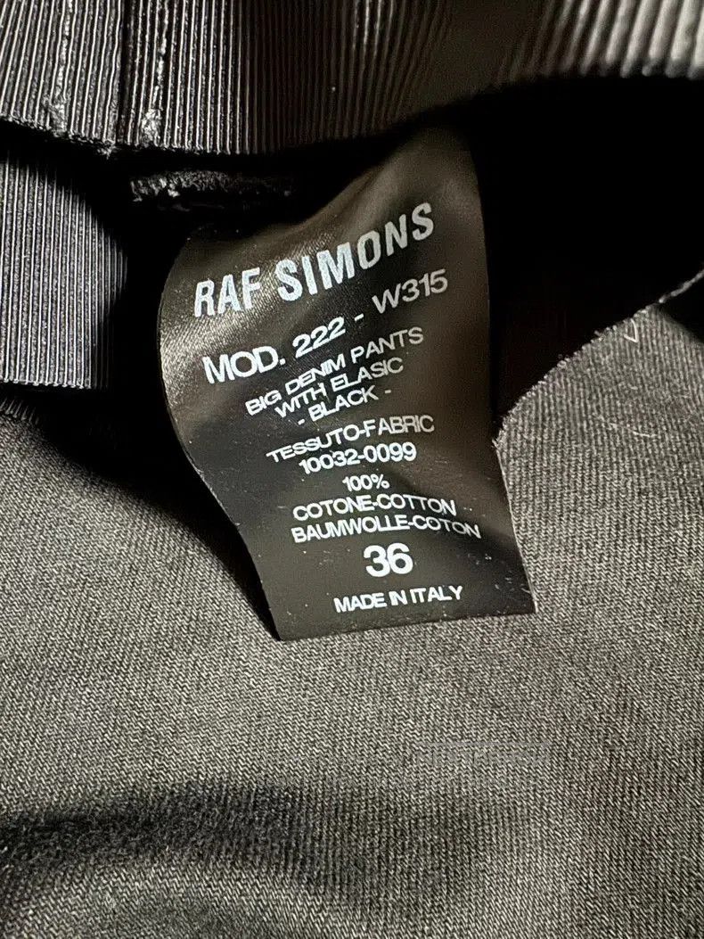 Raf Simons Raf Simons Black Wide. Size US 36 / EU 52 - 4 Thumbnail