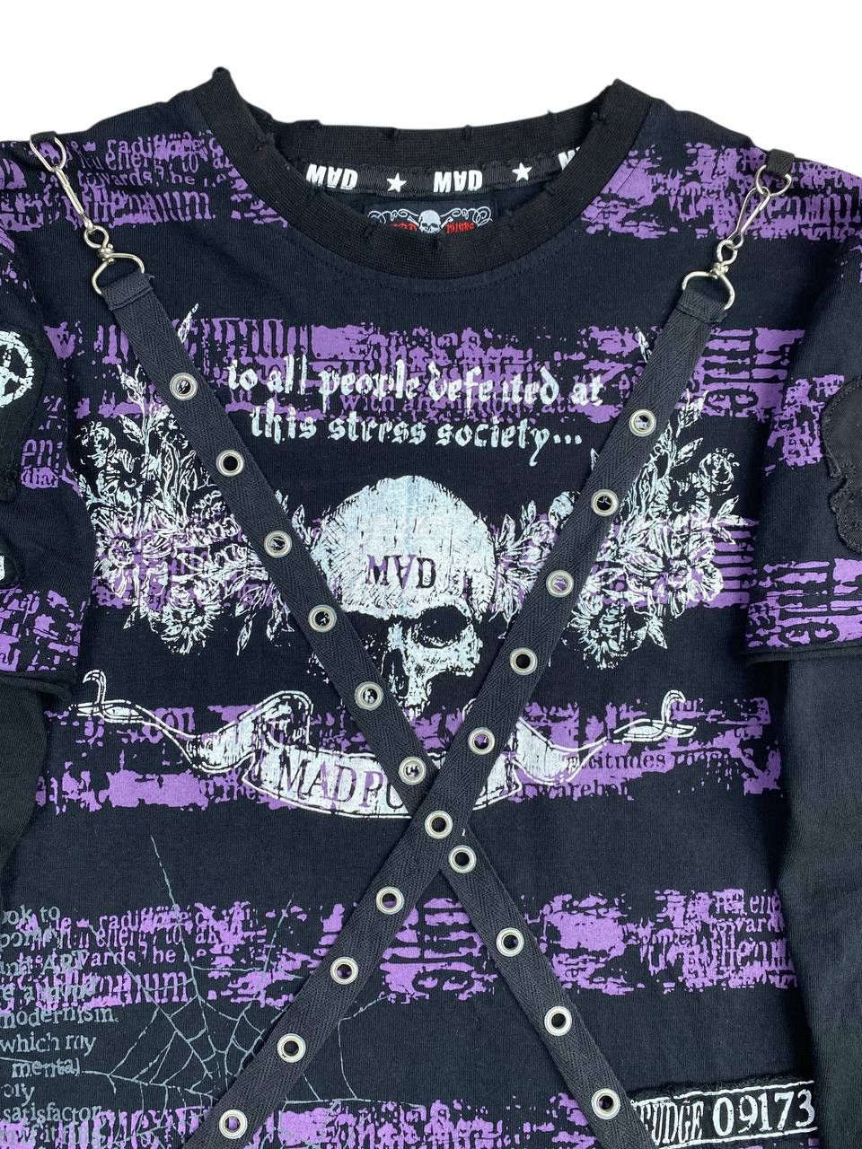 Seditionaries 2000's Mad Punk Bondage Longsleeves Size US L / EU 52-54 / 3 - 9 Thumbnail