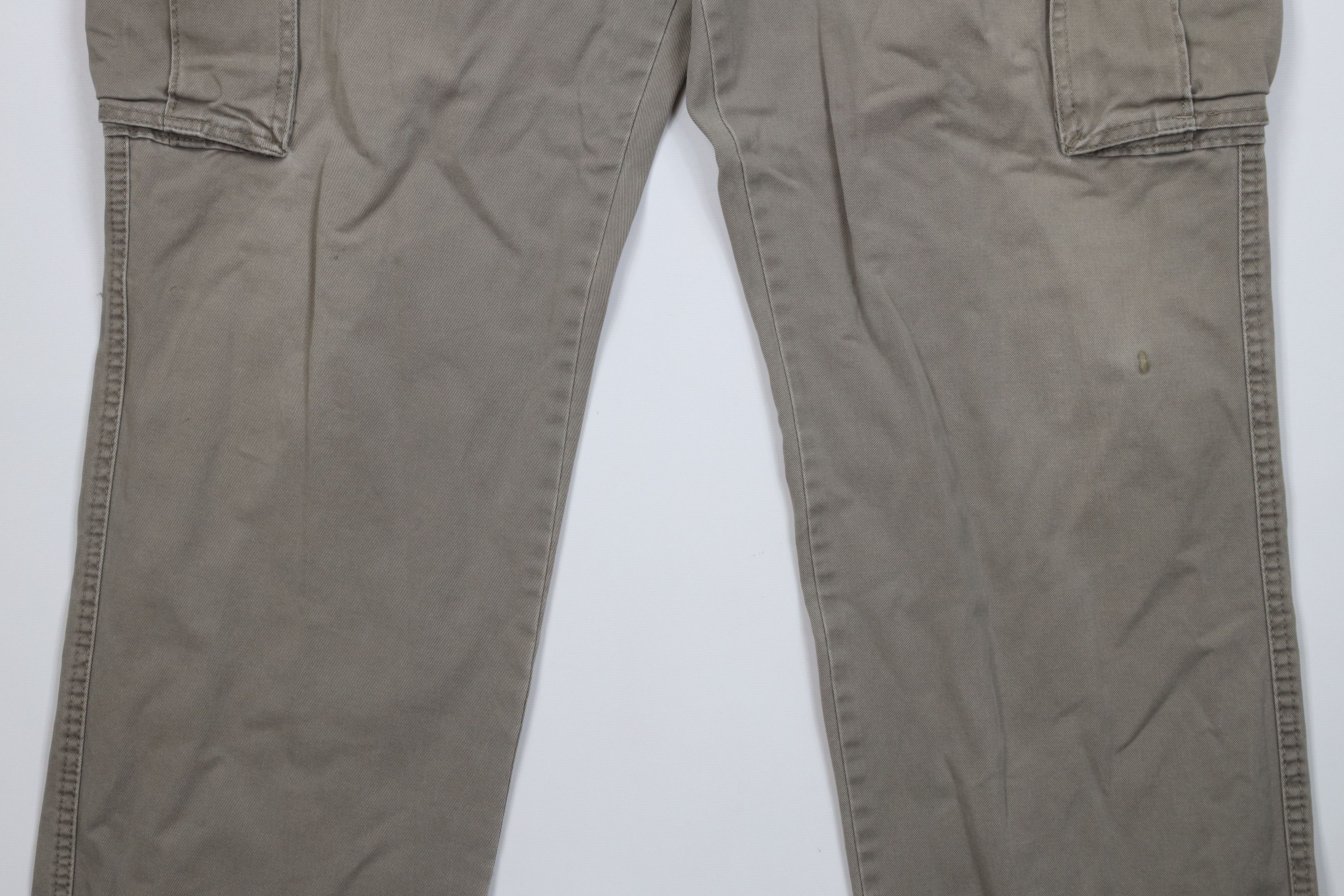 Nautica Vintage 90s Y2K Nautica Baggy Wide Leg Cargo Pants Green Size US 40 / EU 56 - 3 Thumbnail