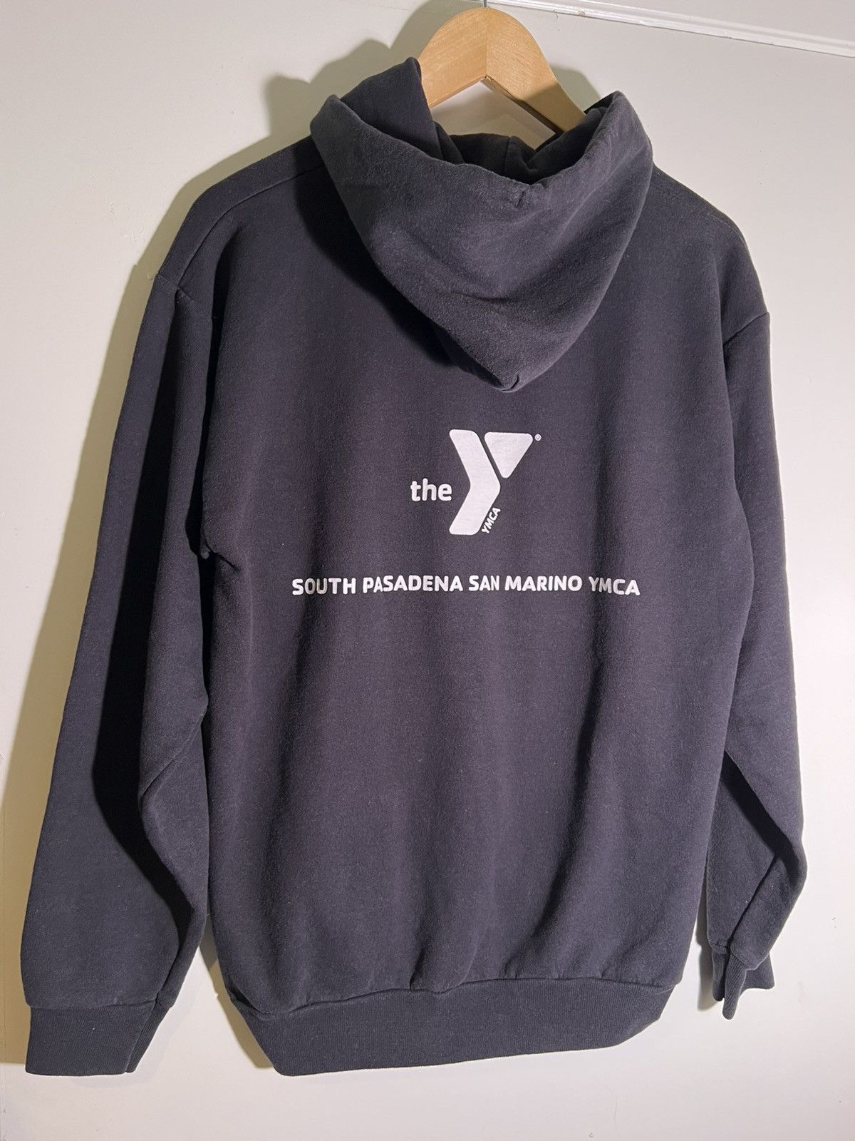 Vintage Y2K 2000’s VTG Vintage SPASM YMCA Pasadena Goth Emo Hoodie Size US S / EU 44-46 / 1 - 2 Thumbnail
