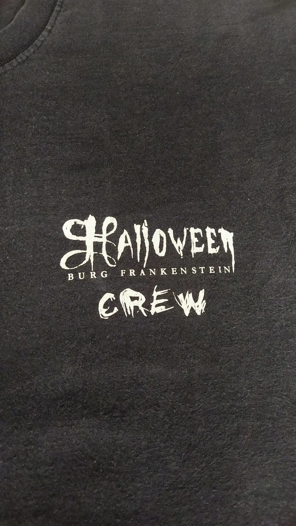 Vintage Halloween Burg Frankenstein Universal Studios Nights "CREW" Size US M / EU 48-50 / 2 - 4 Thumbnail