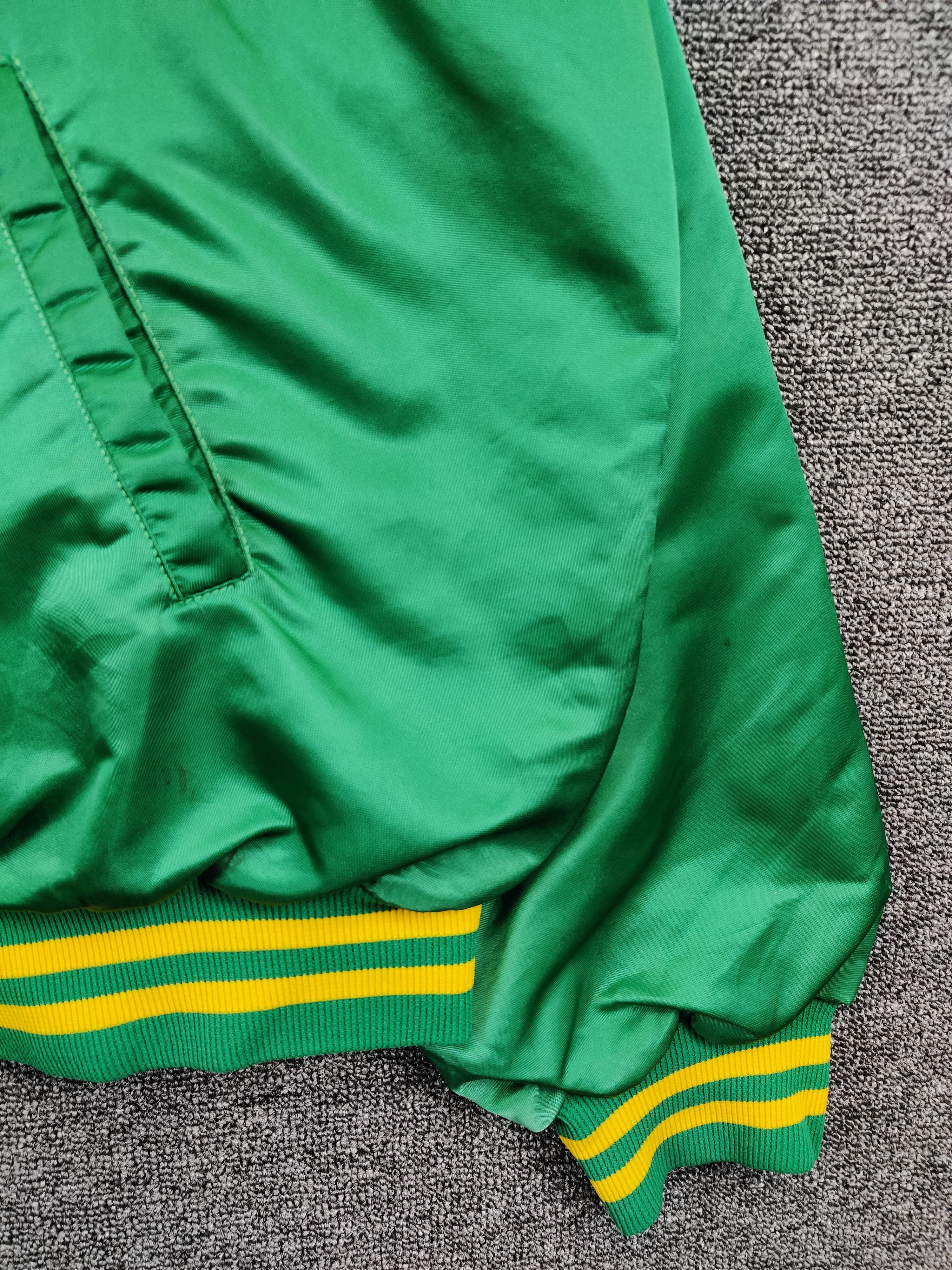 MLB Vintage 80s Oakland Baseball MLB Varsity Jacket Size US L / EU 52-54 / 3 - 3 Thumbnail