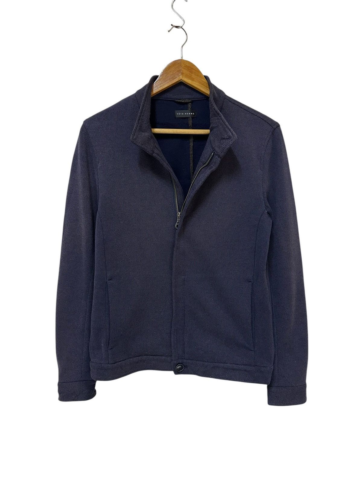 Japanese Brand Vintage Tete Homme Women Jacket Size M / US 6-8 / IT 42-44 - 1 Thumbnail