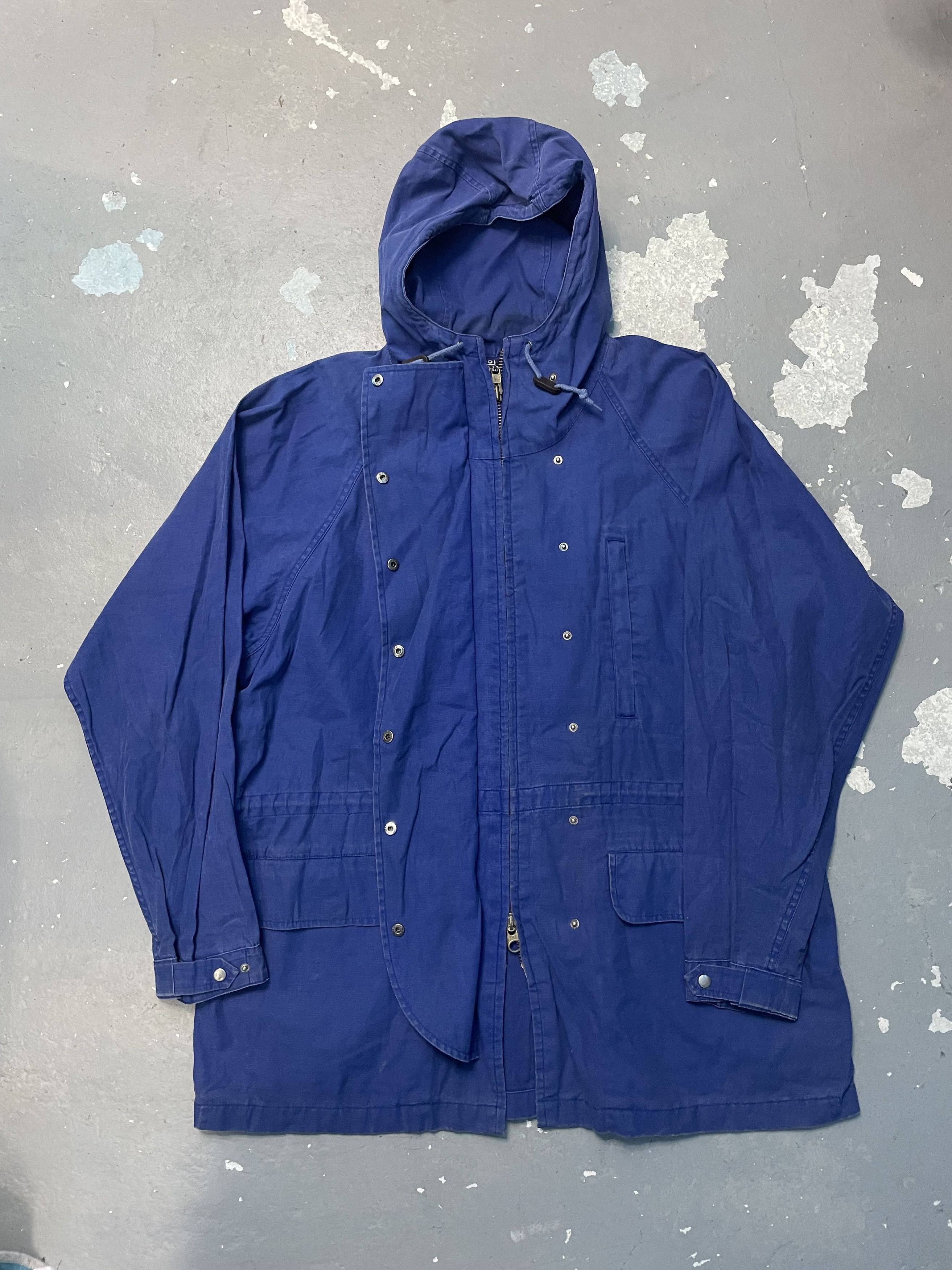 Ralph Lauren intage Ralph Lauren Navy Hooded Utility Jacket Size US L / EU 52-54 / 3 - 3 Thumbnail