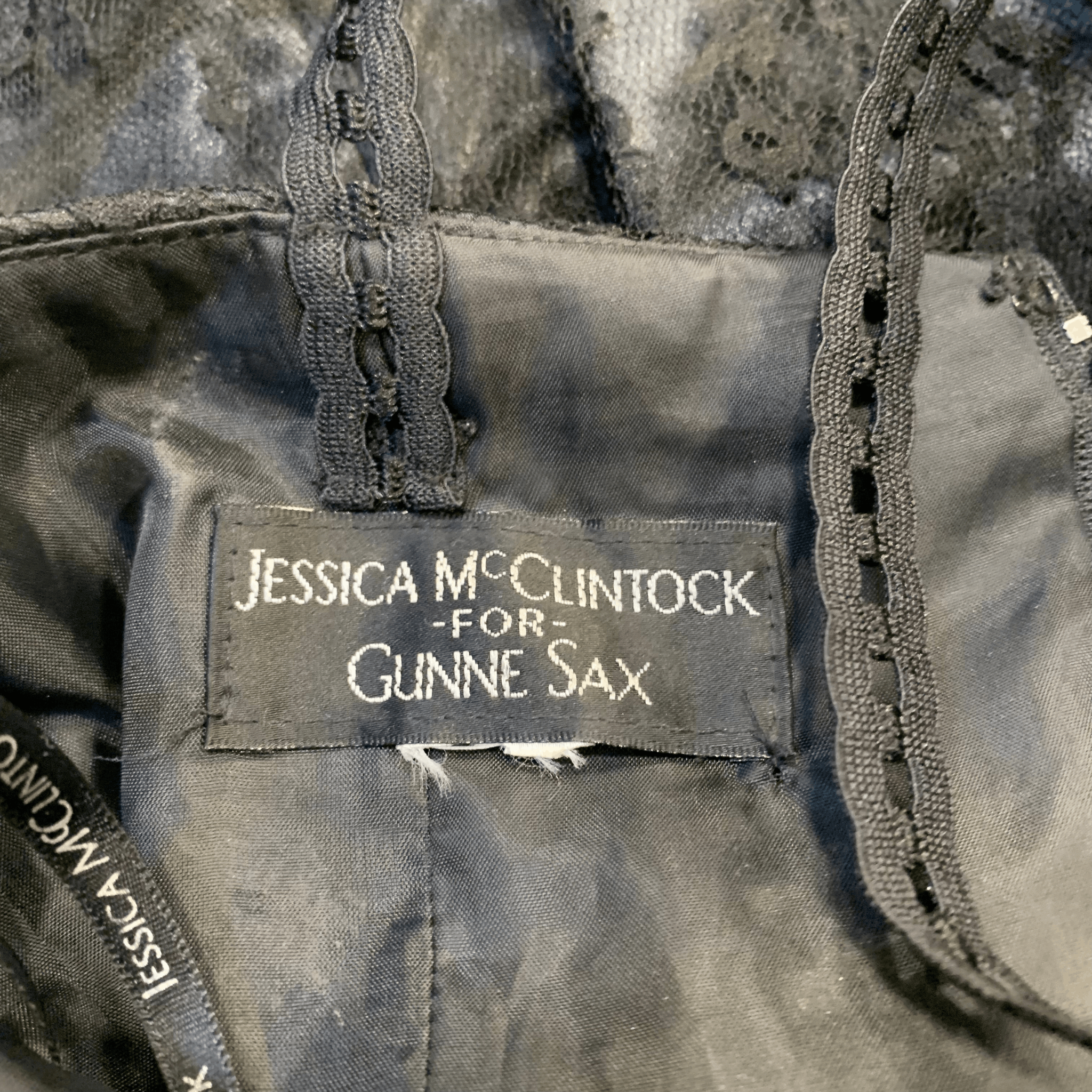 Jessica McClintock Vintage Gunne Sax Jessica McLintock Lacey Dress | Size 2 Size XS / US 0-2 / IT 36-38 - 3 Thumbnail