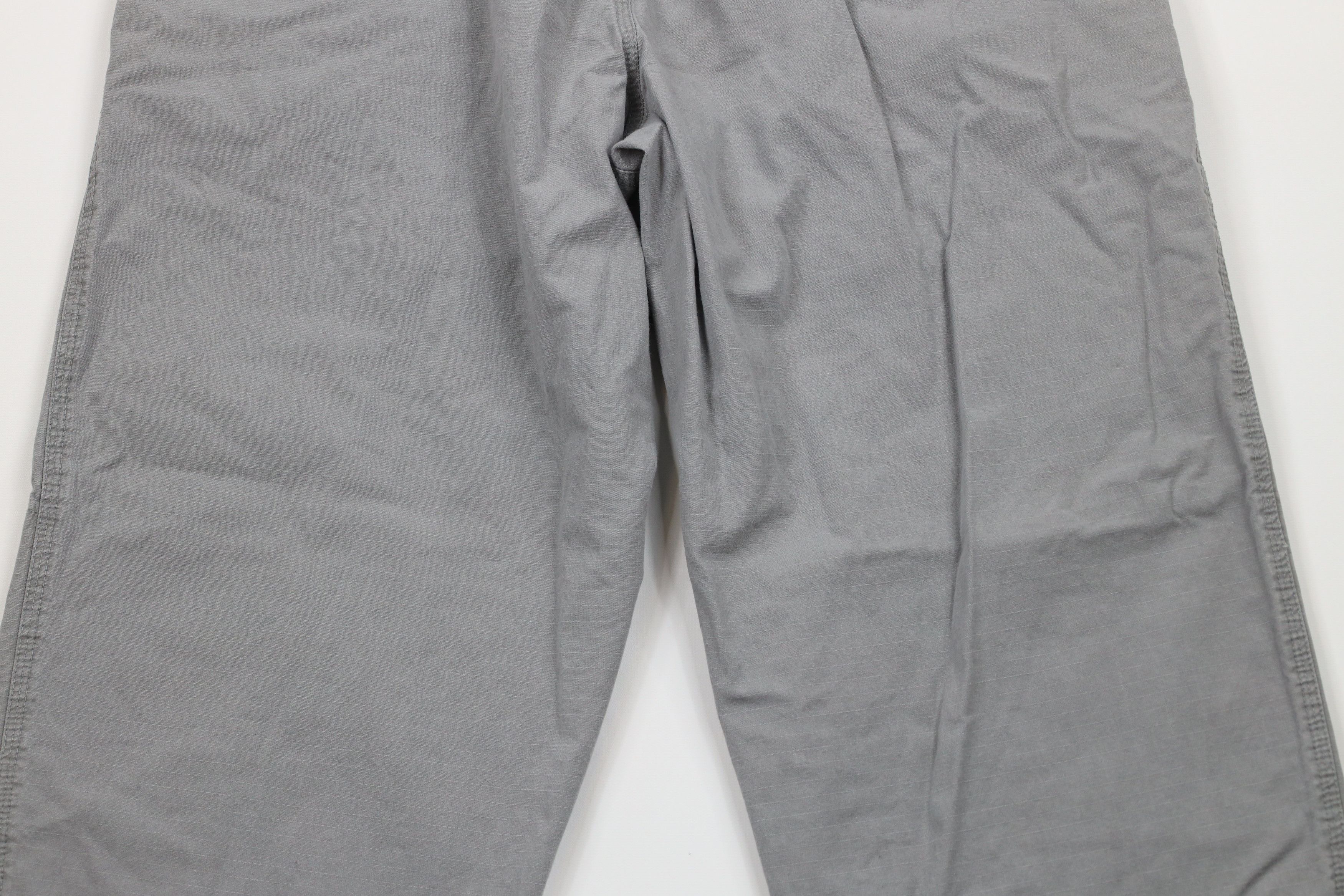 Vintage Vintage 90s Streetwear Double Knee Belted Pants Gray USA Size US 34 / EU 50 - 11 Thumbnail