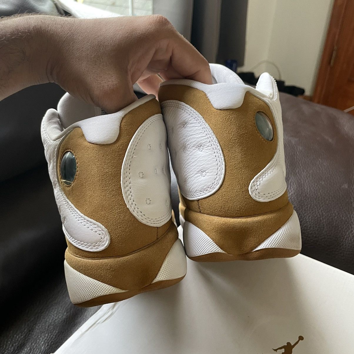 Jordan Brand Jordan Wheat 13s Sz 8.5 Size US 8.5 / EU 41-42 - 4 Thumbnail